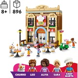 LEGO Friends Ristorante e Scuola di cucina, Giochi di costruzione Set da costruzione, 8 anno/i, Plastica, 896 pz, 1,31 kg