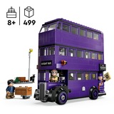 LEGO Harry Potter 76446 Avventura su Nottetempo con 5 Minifigure, Autobus Giocattolo a 3 Piani, Gioco per Bambini e Bambine8+, Giochi di costruzione Autobus Giocattolo a 3 Piani, Gioco per Bambini e Bambine8+, Set da costruzione, 8 anno/i, Plastica, 499 pz, 757 g
