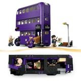 LEGO Harry Potter 76446 Avventura su Nottetempo con 5 Minifigure, Autobus Giocattolo a 3 Piani, Gioco per Bambini e Bambine8+, Giochi di costruzione Autobus Giocattolo a 3 Piani, Gioco per Bambini e Bambine8+, Set da costruzione, 8 anno/i, Plastica, 499 pz, 757 g