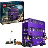 LEGO Harry Potter 76446 Avventura su Nottetempo con 5 Minifigure, Autobus Giocattolo a 3 Piani, Gioco per Bambini e Bambine 8+, Giochi di costruzione Autobus Giocattolo a 3 Piani, Gioco per Bambini e Bambine 8+, Set da costruzione, 8 anno/i, Plastica, 499 pz, 757 g