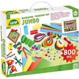 LENA 42629 giocattolo artistico e artigianale, Bricolage Children's craft kit, 5 anno/i, Multicolore, 800 pz