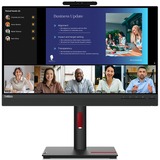 Lenovo ThinkVision T24v-30 Monitor PC 60,5 cm (23.8") 1920 x 1080 Pixel Full HD LED Nero, Monitor LED Nero, 60,5 cm (23.8"), 1920 x 1080 Pixel, Full HD, LED, 6 ms, Nero