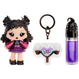 MGA Entertainment Yummiland Lip Gloss Doll Sour Sweeties - Blake Licorice, Bambola Mini bambola, Femmina, 4 anno/i, Bambino/Bambina, Multicolore