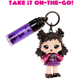 MGA Entertainment Yummiland Lip Gloss Doll Sour Sweeties - Blake Licorice, Bambola Mini bambola, Femmina, 4 anno/i, Bambino/Bambina, Multicolore