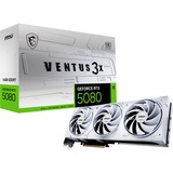 MSI VENTUS GEFORCE RTX 5080 16G 3X OC WHITE scheda video NVIDIA 16 GB GDDR7, Scheda grafica GeForce RTX 5080, 16 GB, GDDR7, 256 bit, 7680 x 4320 Pixel, PCI Express x16 5.0