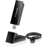 Netgear Nighthawk AXE3000 WLAN 1200 Mbit/s, Adattatore Wi-Fi Wireless, USB, WLAN, Wi-Fi 6E (802.11ax), 1200 Mbit/s, Nero