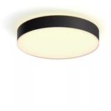 Philips Hue Lampada da soffitto White Ambiance Enrave L, Luce LED Nero