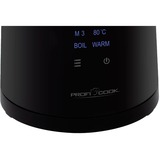ProfiCook PC-WKS 1243, Bollitore Nero