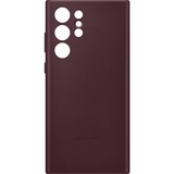 SAMSUNG Leather Cover per Galaxy S22 Ultra, Burgundy, Custodia per telefono rosso scuro, Burgundy, Cover, Samsung, Galaxy S22 Ultra, 17,3 cm (6.8"), Borgogna