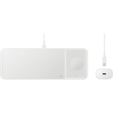 SAMSUNG Wireless Charger Trio Bianco Interno bianco, Interno, USB, Carica wireless, Bianco