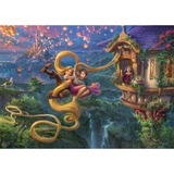 Schmidt Spiele Thomas Kinkade Studios: Disney Dreams Collection - Rapunzel Tangled up in Love, Puzzle 