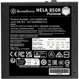 SilverStone HELA 850R Platinum, Alimentatore PC Nero
