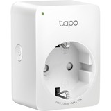 TP-Link Tapo P100 presa intelligente 2300 W Bianco bianco, Wireless, Bluetooth/Wi-Fi, 2,4 MHz, 802.11b, 802.11g, Wi-Fi 4 (802.11n), Interno, Bianco