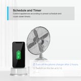 TP-Link Tapo P100 presa intelligente 2300 W Bianco, Presa commutata bianco, Wireless, Bluetooth/Wi-Fi, 2,4 MHz, 802.11b, 802.11g, Wi-Fi 4 (802.11n), Interno, Bianco