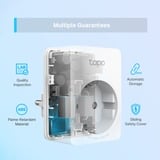 TP-Link Tapo P100 presa intelligente 2300 W Bianco, Presa commutata bianco, Wireless, Bluetooth/Wi-Fi, 2,4 MHz, 802.11b, 802.11g, Wi-Fi 4 (802.11n), Interno, Bianco