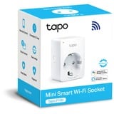 TP-Link Tapo P100 presa intelligente 2300 W Bianco, Presa commutata bianco, Wireless, Bluetooth/Wi-Fi, 2,4 MHz, 802.11b, 802.11g, Wi-Fi 4 (802.11n), Interno, Bianco