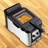 Tefal FR600D, Friggitrice accaio/Nero