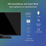 Telefunken XF32VP750M, Televisore LED Nero