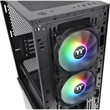 Thermaltake Divider 170 TG ARGB Midi Tower Nero Nero, Midi Tower, PC, Nero, micro ATX, Mini-ITX, SPCC, Vetro temperato, Multi