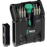 Wera 05049002001, Set di bit Nero/Verde