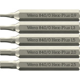 Wera 05049002001, Set di bit Nero/Verde