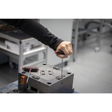 Wiha Set di chiavi esagonali con impugnatura trasversale ComfortGrip, Cacciavite Nero/Rosso