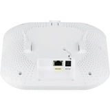 Zyxel NWA110AX 1200 Mbit/s Bianco Supporto Power over Ethernet (PoE), Punto di accesso 2.4 GHz, 5 GHz, 1200 Mbit/s, WPA, WPA-PSK, WPA2, WPA2-Enterprise, WPA3, 10,100,1000 Mbit/s