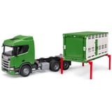 bruder Scania Super 560R Camion per il trasporto di animali, Veicolo modello 