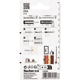 fischer Tassello per calcestruzzo cellulare FFA 8 S grigio chiaro