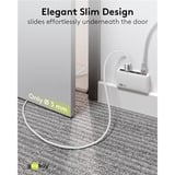 goobay Cavo adattatore Ethernet USB-C 3.2 Gen2 > RJ-45, Slim bianco