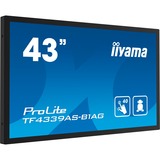 iiyama TF4339AS-B1AG, Public Display Nero (opaco)