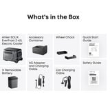 Anker SOLIX EverFrost 2 borsa frigo 40 L Elettrico Nero, Scatola cool grigio/Nero, Nero, 2 ruota(e), Nero, 40 L, -20 - 20 °C, 45 dB