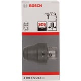 Bosch 2 608 572 213 mandrino Mandrino SDS Plus SDS-plus, Chuck Mandrino SDS Plus, SDS-plus, Metallo, Nero, Bosch GBH 2-24 DF, GBH 2-26 DFR, GBH 2-26 DFR + DMF 10 Zoom, GBH 2-28 DFV, GBH 3-28 DFR, GBH 4-32..., 1 pz