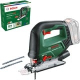 Bosch AdvancedSaw 18V seghetto elettrico 3000 spm (fogli per minuto) 1,9 kg, Puzzle verde, Nero, Verde, 45°, Alluminio, Laminato, Plastica, Acciaio, Legno, Alluminio, Senza spazzola, 3000 spm (fogli per minuto)