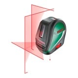 Bosch Laser a linee incrociate UniversalLevel 3 Maxi-Set, Attraversare la linea laser verde/Nero