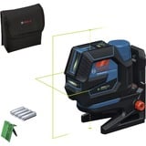 Bosch Laser combinato a batteria GCL 12V-50-22 CG Professional, Attraversare la linea laser blu/Nero
