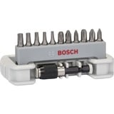 Bosch Set di punte Extra Dure, 11+1 pezzi, Set di bit 