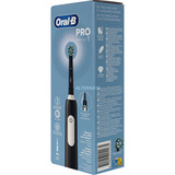 Braun Oral-B Pro 1 Cross Action, Spazzolino da denti elettrico Nero
