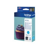 Brother LC123C cartuccia d'inchiostro 1 pz Originale Ciano Ciano, 1 pz, 600 pagine, Confezione singola, Vendita al dettaglio