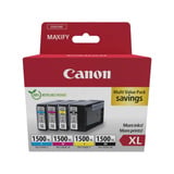 Canon 9182B010 cartuccia d'inchiostro 4 pz Originale Resa elevata (XL) Nero, Ciano, Magenta, Giallo Resa elevata (XL), Nero, Ciano, Magenta, Giallo, 4 pz, Confezione multipla