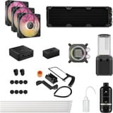 Corsair HydroX iCUE LINK XH505i RX 360 RGB Kit, Raffreddamento ad acqua Nero