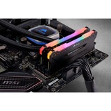 Corsair Vengeance RGB PRO memoria 32 GB 2 x 16 GB DDR4 3200 MHz Nero, 32 GB, 2 x 16 GB, DDR4, 3200 MHz, 288-pin DIMM