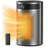 DREO Termoventilatore Atom 416 Nero/Argento