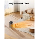 DREO Termoventilatore Atom 416 Nero/Argento