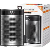 DREO Termoventilatore Atom 416 Nero/Argento