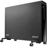 DeLonghi HX65L22 Interno Grigio 2200 W Stufa elettrica a convezione, Livello convettore antracite, Stufa elettrica a convezione, Ceramica, 24 h, Interno, Pavimento, Grigio