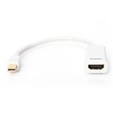 Digitus Adattatore / convertitore Mini DisplayPort a HDMI bianco