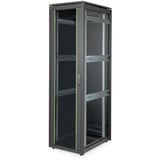 Digitus Armadio di rete Serie Unique - 600 x 800 mm (L x P), IT armadio Nero, Rack indipendenti, 42U, 800 kg, Nero