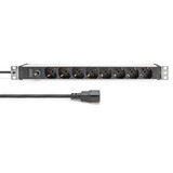 Digitus DN-95410-R, Ciabatta rosso/alluminio