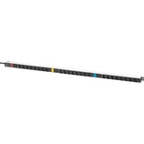 Digitus PDU IT base con profilo in alluminio, 27 prese, 24x C13, 3x C19, Ciabatta Nero/alluminio